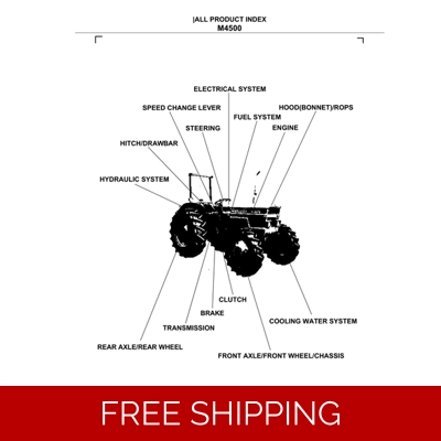 KUBOTA M4500 PARTS MANUAL KUBOTA M4500 PARTS MANUAL